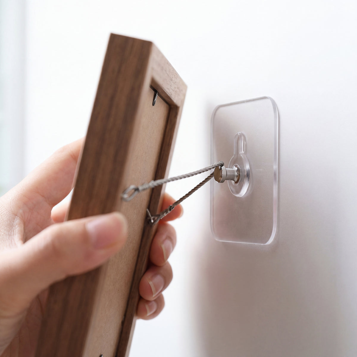 HangEasy No Drill Adhesive Wall Hooks — Damage Free Removal